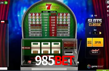 Descubra o Mundo do Cassino Online com 985bet