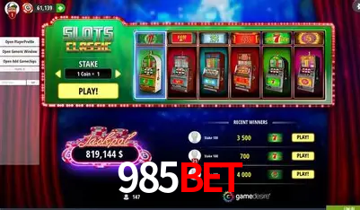 Descubra a Magia dos Jogos de Arcade no 985bet